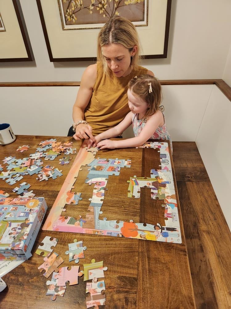 Yes, Five Year Olds can do our Jigsaw Puzzles!